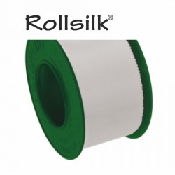 ROLLSILK Cerotto adesivo aerato in tessuto tipo seta