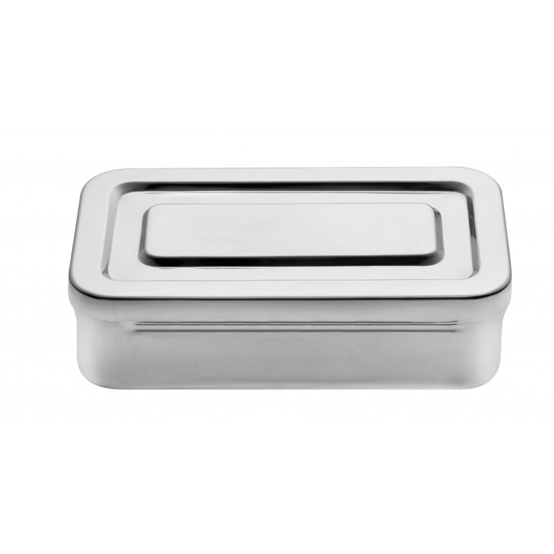 Scatola portastrumenti rettangolare con coperchio
