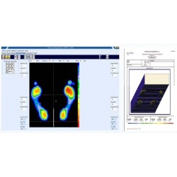 Podometro T-PLATE. Portatile Piattaforma analisi del cammino biomeccanica